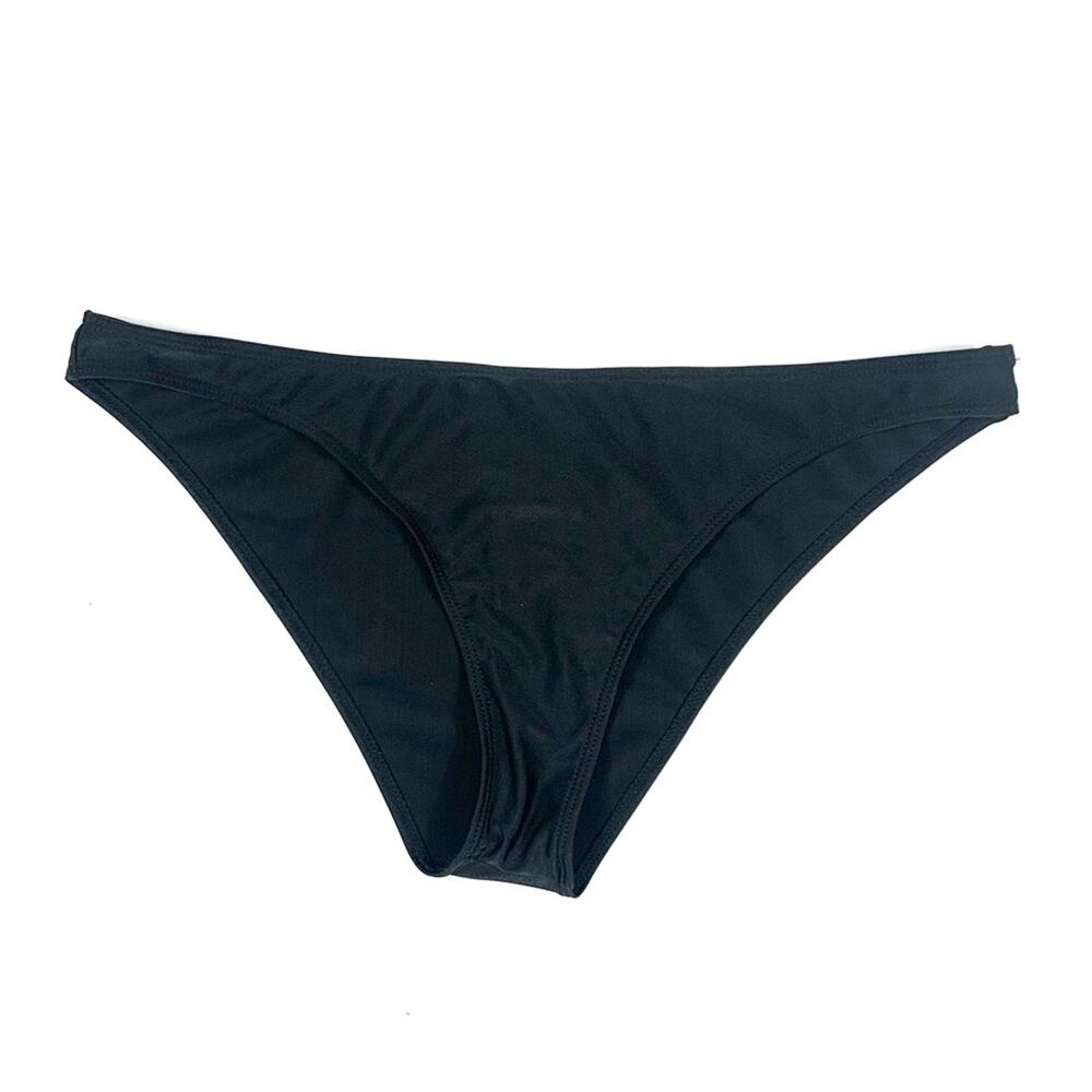 Black Cheeky Bikini Bottoms